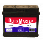 Аккумулятор автомобильный QUICK MASTER E 6СТ-55 L (R)-(0) 440A 242*175*190 для alfa romeo