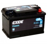 Аккумулятор EXIDE Classic EC652 65Ah 540A для callaway