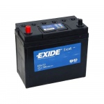 Аккумулятор EXIDE Excell EB457 45Ah 330A для москвич