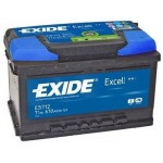 Аккумулятор EXIDE Excell EB712 71Ah 670A для mega